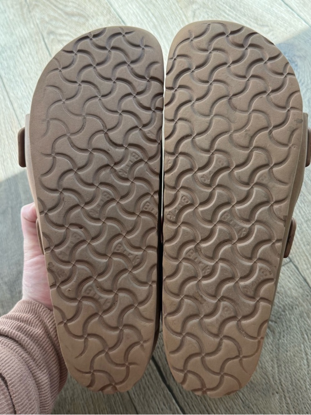 Birkenstock Eva Arizona copper metallic 41 rubber men 8/8.5 women 10/10.5 READ - Picture 10 of 10
